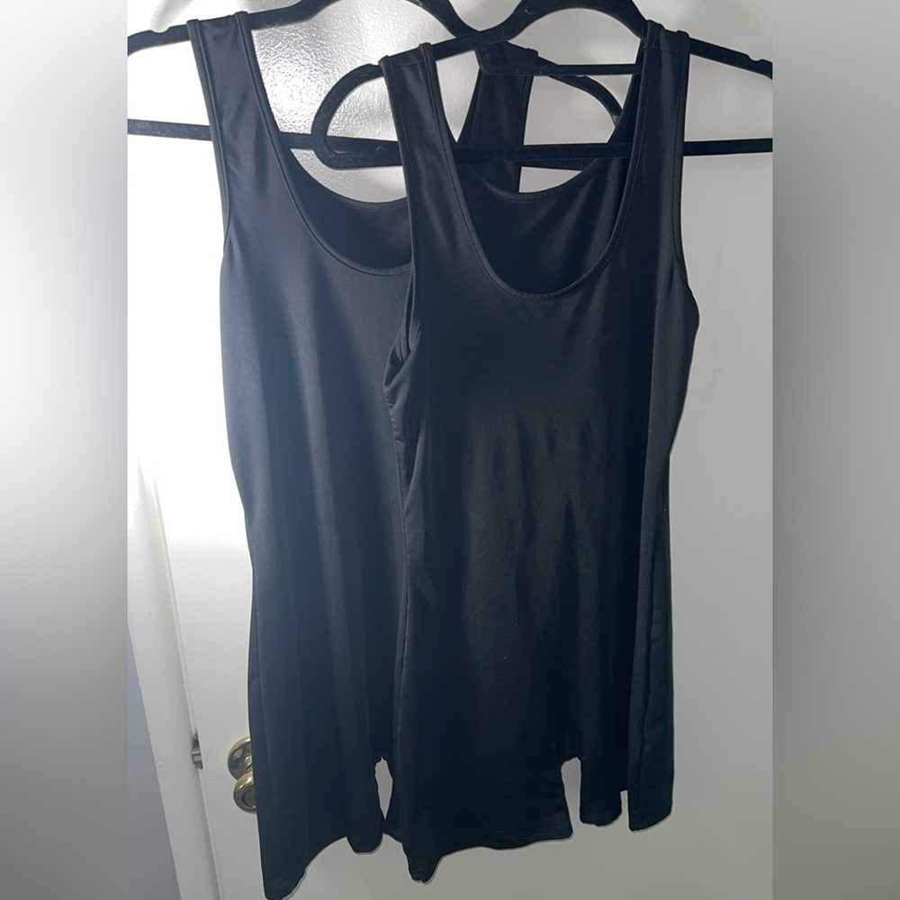 2 Black Romper